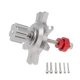 thumbnail image 4 of Crawler Metal Neumático Montaje Herramientas Desmontaje desmontable Gadget con tornillos Suministros de Hub de Ruedas para 1.9Inch 2.2 pulgadas Neumáticos Plata 1/10 RC tholdsy FN000948-03, 4 of 7