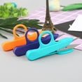 thumbnail image 3 of 6PCS Random Color Sharp Point Quick-Clip Lightweight Speed Cutting Scissor for Sewing (Random Color), 3 of 4