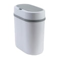 thumbnail image 3 of Bote de Basura con Movimiento automático con Tapa 12L 15cm de Ancho Superficie Lisa Contenedor de Desechos Compacto y Duradero para Dormitorio, baño,, 3 of 8
