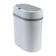 thumbnail image 3 of Bote de Basura con Movimiento automático con Tapa 12L 15cm de Ancho Superficie Lisa Contenedor de Desechos Compacto y Duradero para Dormitorio, baño,, 3 of 8