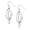 B, variant on Long Drop Earrings For Women Elegant Metal Dangle Earrings Fashion Statement Jewelry For Casual And Formal Occasions Earrings Dangling Earrings Pack for Women Broken Heart Earrings Heart Earring