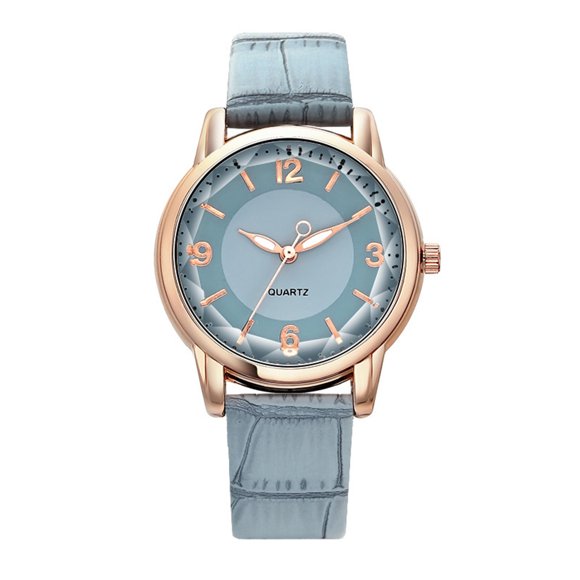 RKSTN Watches for Women Hard Work Two-color Dial Quartz Ladies Watch Belt Watch Watches