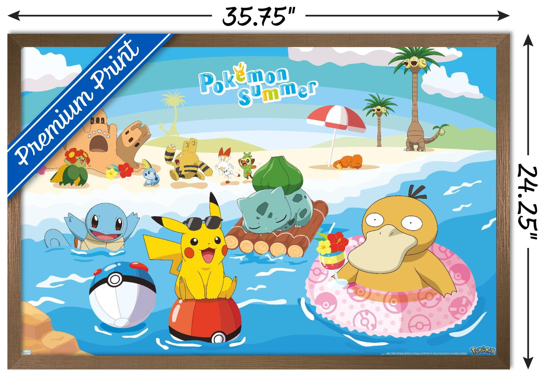 THE POKEMON WEEKLY Summer 1・2 Pokemon Pikachu (Pumpkin Promo) (62pp/299) Paldea Evolved LP