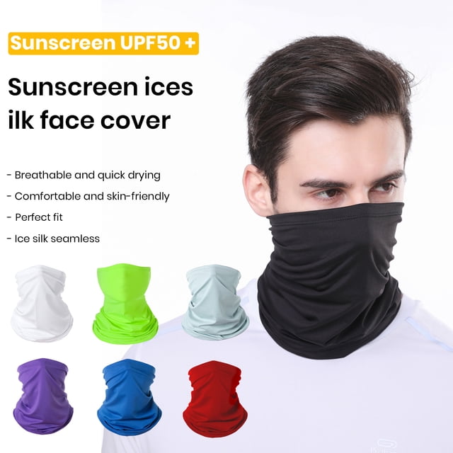 Cycling Bandana Half Coverage Breathable Face-Cover Fishing Riding Headgear Scarf Outdoor Sports Sun Protection Bandana Men Women Accessories