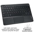 thumbnail image 3 of Teclado Ultra Slim, Teclado para Computerador Portátil de Sicissors Feet, 23x16 cm Buardar en Silencio Con Black Touchpad para / iOS / Home Office, 3 of 7