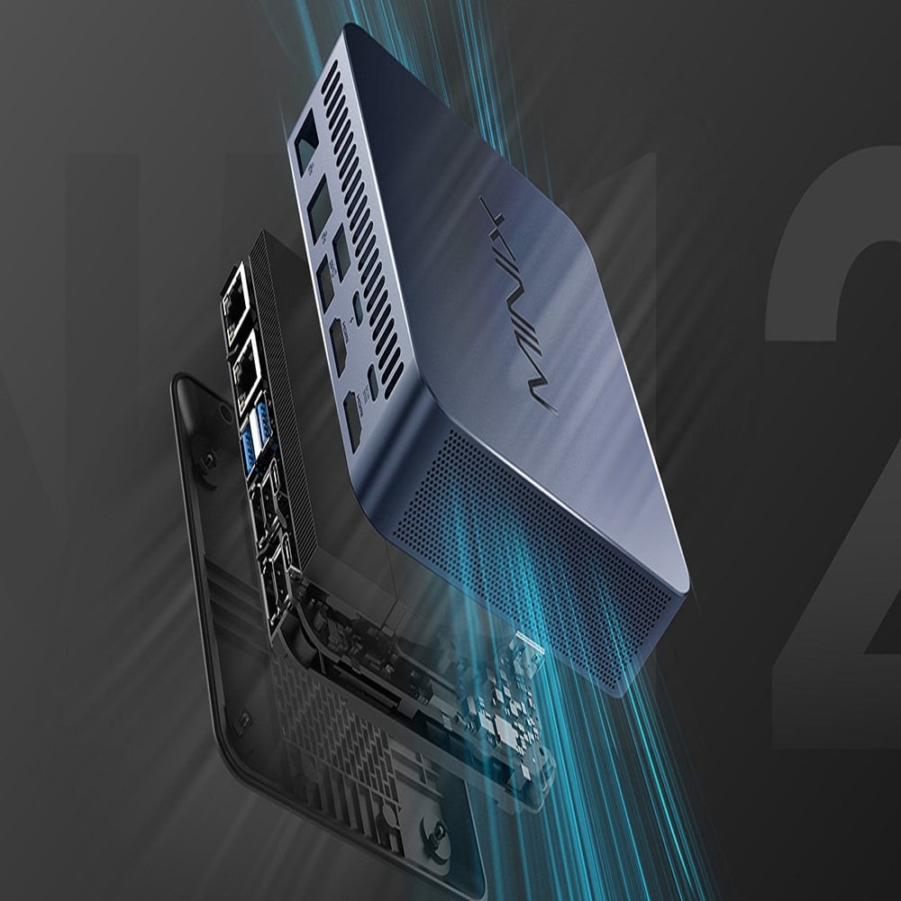 Mini PC – 12th Gen Intel® Core™ i5-12600H, 16GB DDR5 RAM, 512GB SSD, 4K/8K Triple Display & Thunderbolt 4 Support MINIX N512