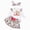 Beige, variant on zuwimk Newborn Baby Girl Fall Outfit Set Romper Pants Infant Clothes Letter Print Long Sleeve Ribbed Jumpsuit Bodysuit Clothing(6-9 Months,Clear)