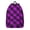 Purple and Black, variant on Purple and Black Checkered Pattern Backpack for School, Cute School Bag with Adjustable Shoulder Straps and Padded Back, 15.7"x11.8"x5.5"