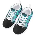 thumbnail image 3 of Pzuqiu Butterfly Kids Black Tennis Shoes for Girls Size 11.5 Breathable Lightweight Flats Sneakers Comfortable Floral Athletic Shoes, 3 of 4