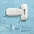 thumbnail image 3 of Todays Kids Child Proof Refrigerator Lock - Fridge / Freezer Lock, Easy to Install Child Lock for Fridge, 3 of 7