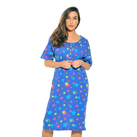 

Just Love Short Sleeve Nightgown Sleep Dress for Women