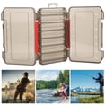 thumbnail image 1 of Caja de Señuelos de Doble Cara, Tackle Fishing Accesorio de acceso a la Caja de señuelos de pesca, Para Pesca Con Mosca Agua Salada, 1 of 7