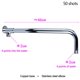thumbnail image 2 of Sleek Wall Mounted Stainless Steel Shower with Extension Pipe Shiny Silver, 2 of 9