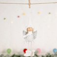thumbnail image 1 of Ángel de muñecos de peluche con sombrero bonito para niño, adorno de árbol de Navidad, colgante de muñeca para decoración del hogar, regalo de Año Nuevo, 2023, 2022, 1 of 4