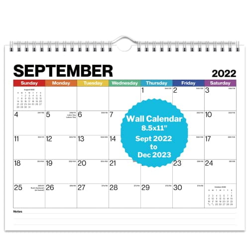 dunwell-small-wall-calendar-2022-2023-8-5x11-colorful-use-sept-2022-to-december-2023-16-month-office-calendar-spiral-bound-hanging-calendar-for-wall-or-desk-monthly-calendar-8-5-x-11-walmart-com
