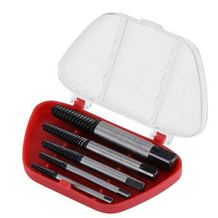 

LYUMO 5pcs Broken Screw Extractor Bit Damaged Bolt Easy Take Out Removing Tool Bolt Extractor Screw Remover