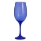 thumbnail image 1 of Juego De 6 Copas De Vino Borgonovo Vidrio Pintado Azul, 1 of 2