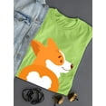 thumbnail image 3 of Fluffy Corgi Booty T-Shirt Women -Image by Shutterstock, Female 5X-Large, 3 of 4