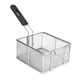 thumbnail image 4 of Colador de cesta para freír de acero inoxidable con mango antideslizante Cesta para freír para cocinar estilo B, 4 of 9