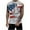 Gray - tank tops men, variant on Tank Tops for Men 4th of July USA Flag 1776 Stars and Stripes Shirt Gym Workout Crewneck Sleeveless Graphic Tees