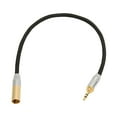 thumbnail image 4 of 3.5mm Male To Mini XLR 3pin Cable, Noise Shielding Professional Stereo Sound Plug And Play 3.5mm To Mini XLR Cable  For Camera For Mixer, 4 of 8