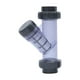 thumbnail image 1 of Filtro en Y transparente de PVC Adaptador de agua potable Filtro en Y de sedimentos de PVC transparente para conferir suministro portátil 32 mm DN25 Colco Y Filtros Colador, 1 of 7
