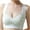 White, variant on Bigersell Women Full-Figure Bra Wide Strap Lace Trim V-Neck Wireless Bra Comfort Padded Push-up Bras without Underwire Soft Bralette Bra Everyday Wire-Free Bras S19-1919