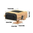thumbnail image 3 of WMQPNNS Made in Canada Portable Air Heater 12 Vehicle Interior Heating System with Warming Technology for Windshield Demisting and Thawing, 3 of 6