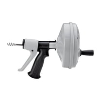 RIDGID Kwik-Spin  25 ft. L Plastic Drum Auger Drain Clearing Tools