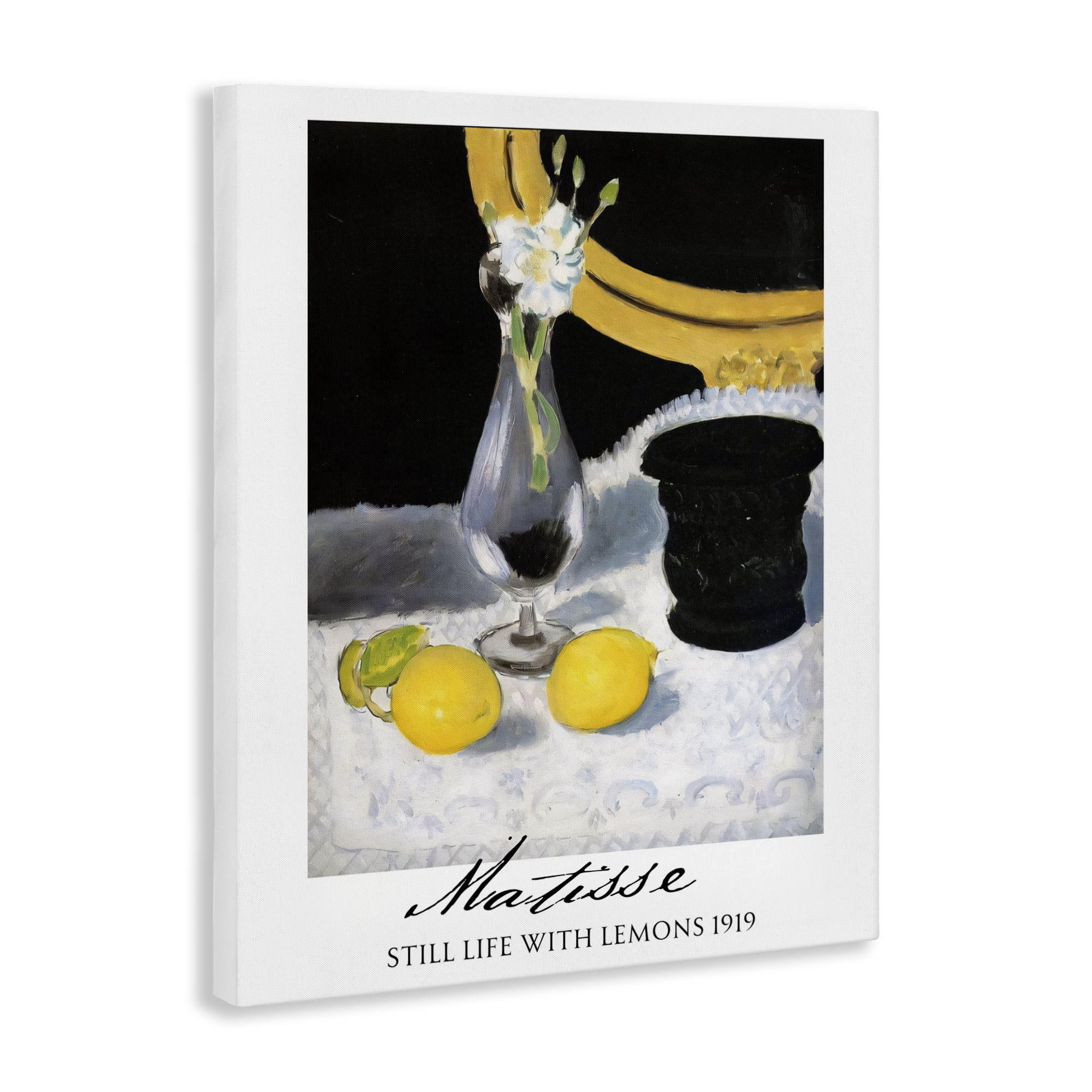 Stupell Industries Matisse Still Life Lemons Canvas Wall Art, design by Vintage Hustle