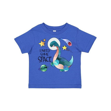 

Inktastic I Need Some Space Dinosaur Astronaut with Stars and Planet Gift Toddler Boy or Toddler Girl T-Shirt