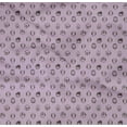 thumbnail image 4 of oneOone Cotton Poplin Twill Light Purple Fabric Owl Bird Sewing Material Print Fabric By The Yard 56 Inch Wide, 4 of 4