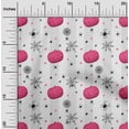 thumbnail image 2 of oneOone Silk Tabby Fuschia Pink Fabric Halloween Quilting Supplies Print Sewing Fabric By The Yard 42 Inch Wide, 2 of 4