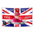 thumbnail image 1 of 2022 70th Anniversary Queen Elizabeth Flag5, 1 of 1