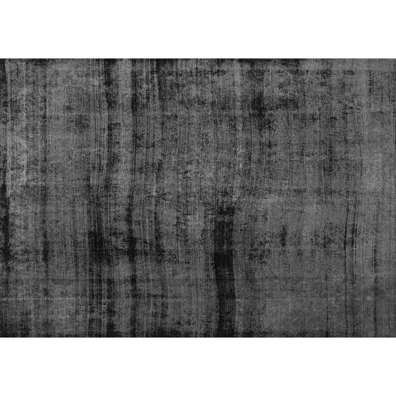 Ahgly Company Indoor Rectangle Persian Gray Bohemian Area Rugs, 2' x 4'