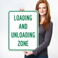 thumbnail image 2 of Loading And Unloading Zone Sign,, 2 of 8