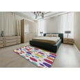 thumbnail image 5 of Ahgly Company Machine Washable Indoor Square Transitional Gainsboro Gray Area Rugs, 6' Square, 5 of 7