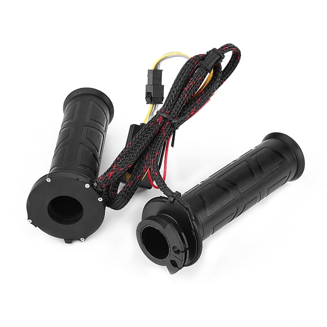 par de manillares de mano calientes con calefacción eléctrica para motocicleta de 22mm(7/8)