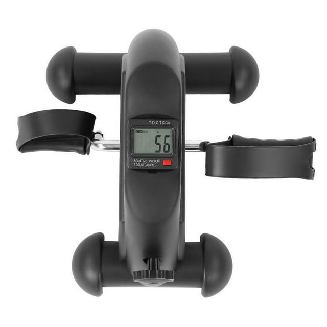 Mini bicicleta de ejercicio multifuncional, ejercitador de pedal de mano y pie, bicicleta para personas mayores