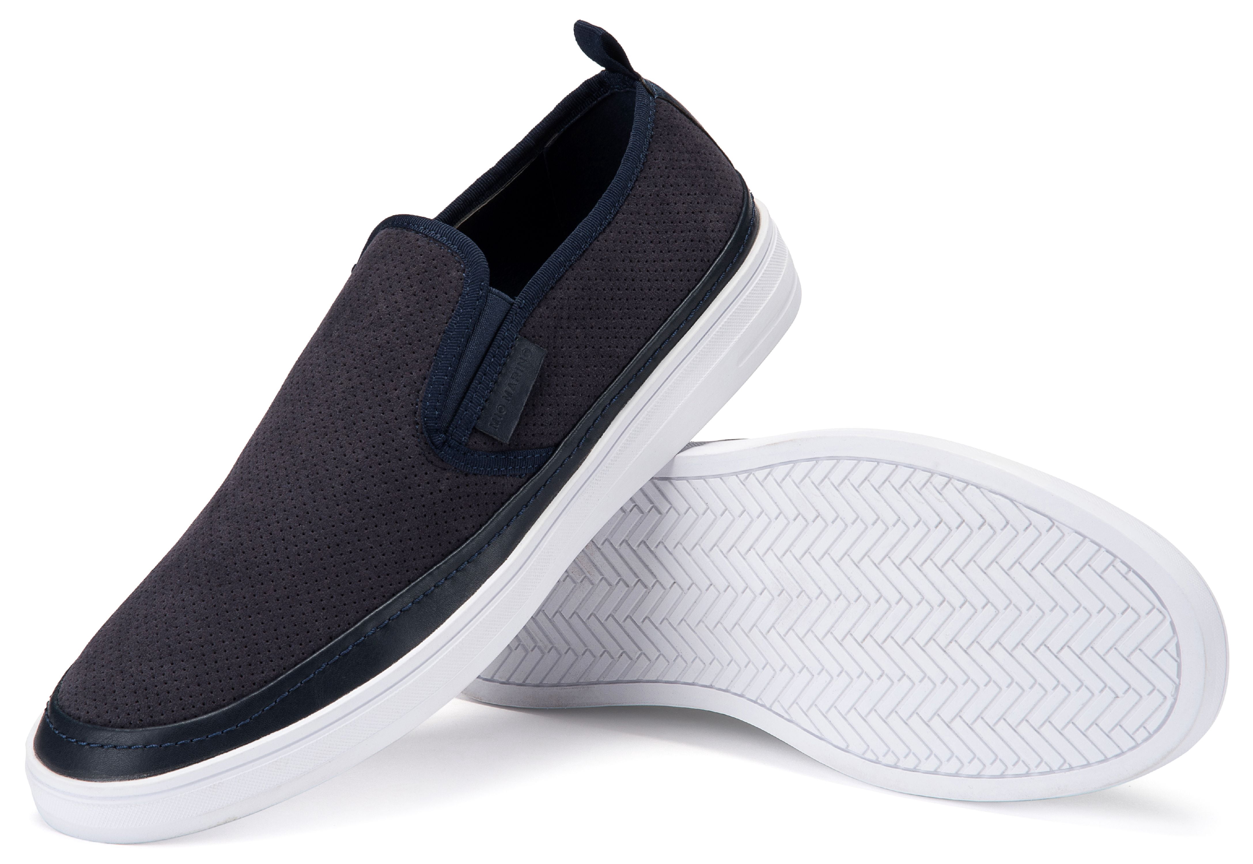 Mio Marino Men’s Urbane Suede Slip On Shoes
