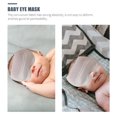 thumbnail image 3 of MasteelfCA Baby Sleeping Eye Mask Lightproof Eye Shading Mask Comfortable Newborn Eye Mask, 3 of 8