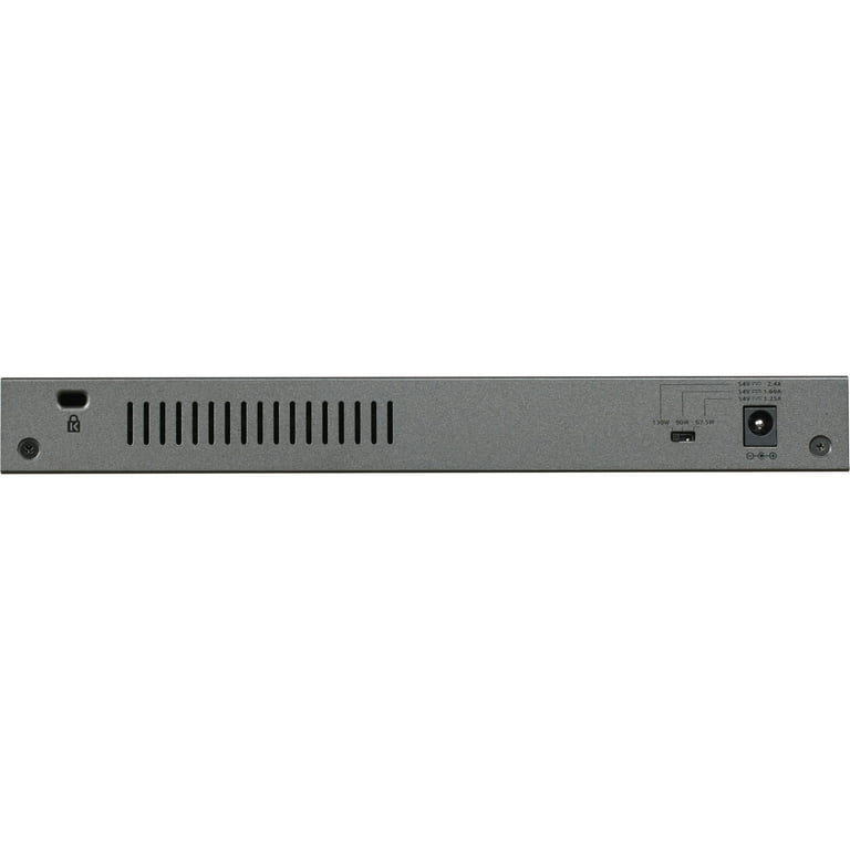 NETGEAR GS108PP - 8-Port Gigabit Ethernet, Fast Internet Power 
