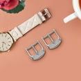 thumbnail image 4 of MasteelfCA 2Pcs Watch Strap Buckle Watch Band Replacement Buckle Stainless Steel Watch Buckle, 4 of 8
