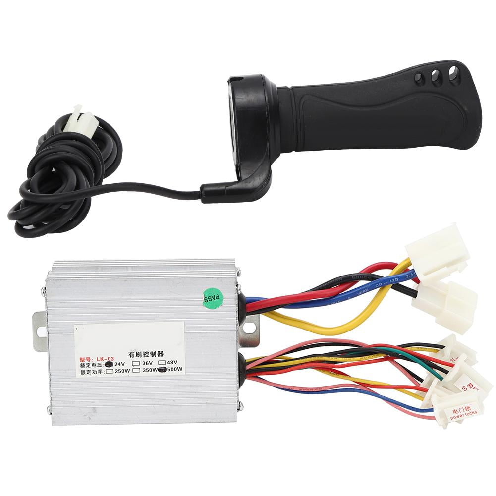 Mgaxyff Electric Bike Brushed Controller, 24V 500W
