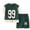 Green, variant on Toddler Baby Boys Summer Clothes 2-3 Years Short Sleeve Top and Casual Shorts 2-Piece Kids Outfits Boys Sets Red