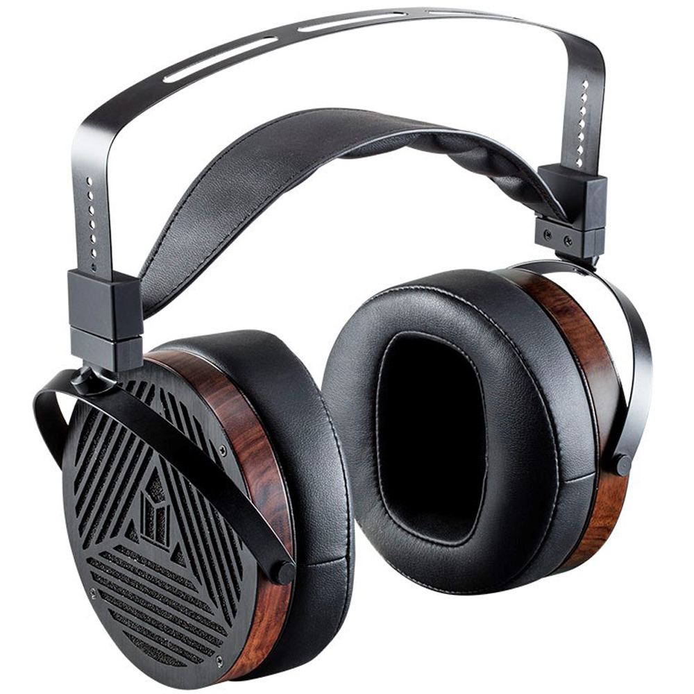 Monoprice Monolith M1060 Over Ear Planar Magnetic Headphones - Black/Wood With 106mm Driver, Open Back Design, Comfort Ear Pads For Studio/Professional - image 4 of 6
