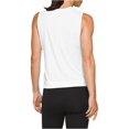 thumbnail image 2 of ASICS Womens Front Fold Muscle Tank Top 100 M, 2 of 4