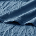 thumbnail image 4 of (4 pack) Mainstays Washed Ultra Soft Microfiber Pillowcase Set, Standard/Queen, Washed Indigo, 2 Piece, 4 of 9