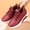 Red, variant on Sneakers for Women Orthopedic Winter Fashion Plush Leather Cover Casual Sneakers Warm Lined Waterproof Fashion Snow Block Heel Shoes
