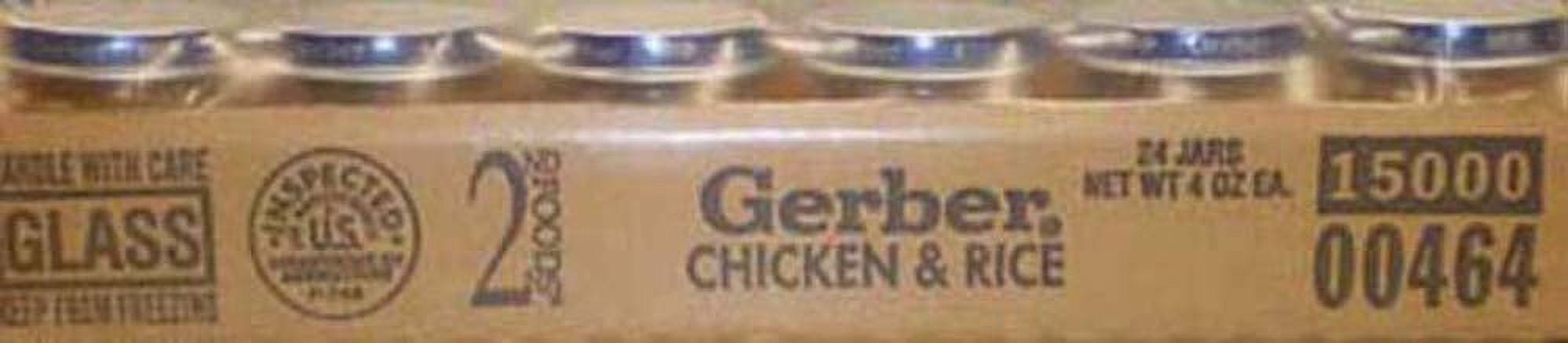 Gerber 2nd Food Hearty Chicken Rice Dinner, 4 Oz.
